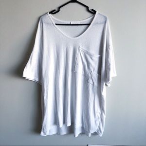 Tshirt dress, slouchy and comfy.